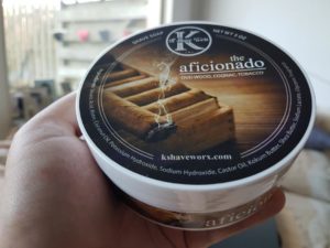 kshaveworx aficionado shaving soap