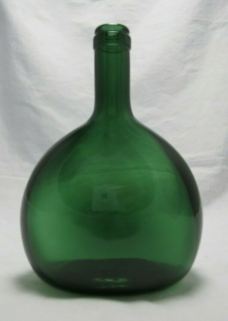 Vintage_Dark_Green_Round_Oval_Bottle_Liquor Men's Only GR